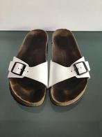 GRATIS VERZENDEN | BIRKENSTOCK Madrid lak witte slippers 40, Slippers, Verzenden, Wit, Zo goed als nieuw