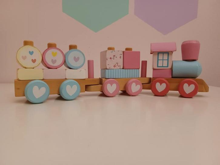 Little Dutch Houten Trein - Educatief, Kinderen en Baby's, Speelgoed | Houten speelgoed, Ophalen of Verzenden