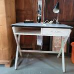 Brocante vintage oude schrijftafel tafel bureau werktafel, Ophalen