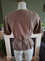 Caroline Biss mooi bloesje blouse 38 M | Gratis Verzenden, Maat 38/40 (M), Bruin, Verzenden, Zo goed als nieuw