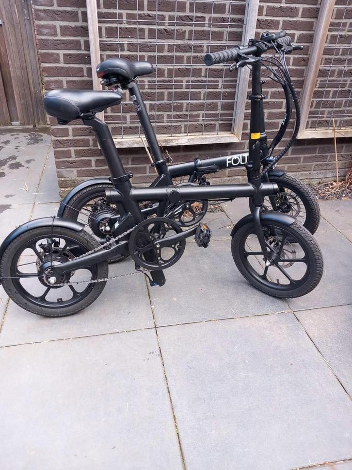 2 elektrische vouwfietsen, Fietsen en Brommers, Fietsen | Vouwfietsen, Zo goed als nieuw, 20 inch of meer, Ophalen