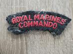 Schoudertitel Royal Marines Commando., Embleem of Badge, Ophalen of Verzenden, Marine, Engeland