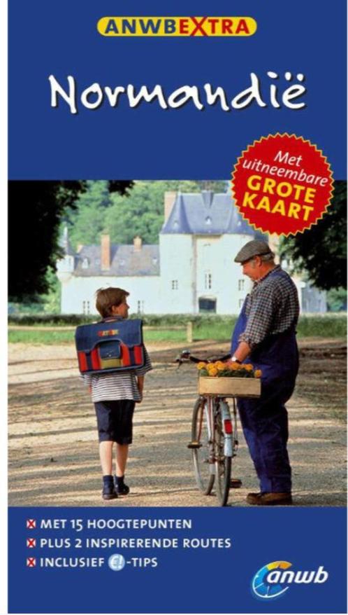Normandie ANWB gids, Boeken, Reisgidsen, Zo goed als nieuw, Campinggids, Europa, ANWB, Ophalen of Verzenden