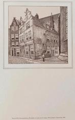 Ossenpooksteeg Amsterdam - Wenckebach 1970, Antiek en Kunst, Kunst | Etsen en Gravures, Ophalen of Verzenden