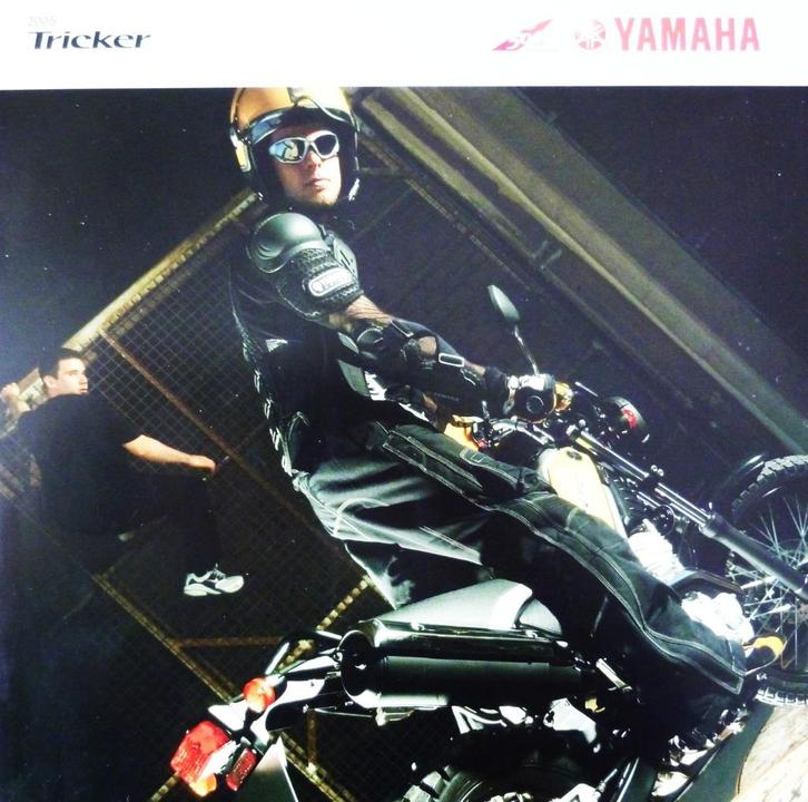 Folder YAMAHA Tricker 2005, Fietsen en Brommers, Handleidingen en Instructieboekjes, Nieuw, Ophalen of Verzenden