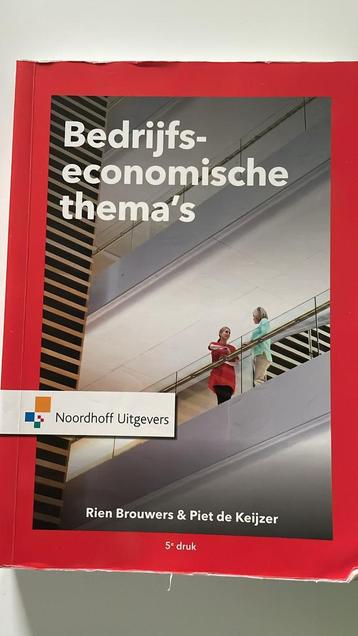 Piet de Keijzer - Bedrijfseconomische thema's beschikbaar voor biedingen