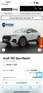 Set Audi 19 inch antraciet velg+band - Audi Sport -, Auto-onderdelen, Ophalen of Verzenden, Audi