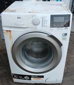 AEG Wasmachine 9kg - Goed, niet mooi, voor onderdelen, Ophalen, 1200 tot 1600 toeren, Gebruikt, 8 tot 10 kg