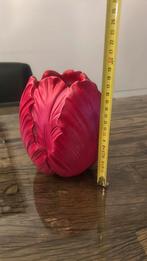 Tulp vaasje, Ophalen of Verzenden, Zo goed als nieuw, Glas, Minder dan 50 cm