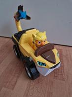 Leo kat auto Paw patrol speelgoed + pijltje, Kinderen en Baby's, Speelgoed | Actiefiguren, Ophalen of Verzenden, Gebruikt