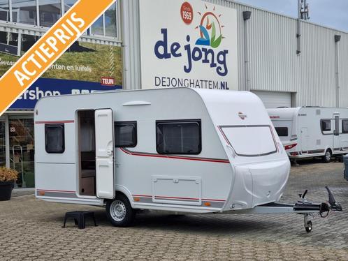 Bürstner Premio Life 430 TS - 3.000 korting, Caravans en Kamperen, Caravans, tot en met 4, 750 - 1000 kg, Standaardzit, Bürstner