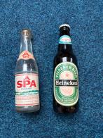 Oude Spa & Heineken Flesjes - Bijzondere Verzamelobjecten, Verzamelen, Merken en Reclamevoorwerpen, Ophalen, Gebruikt, Verpakking