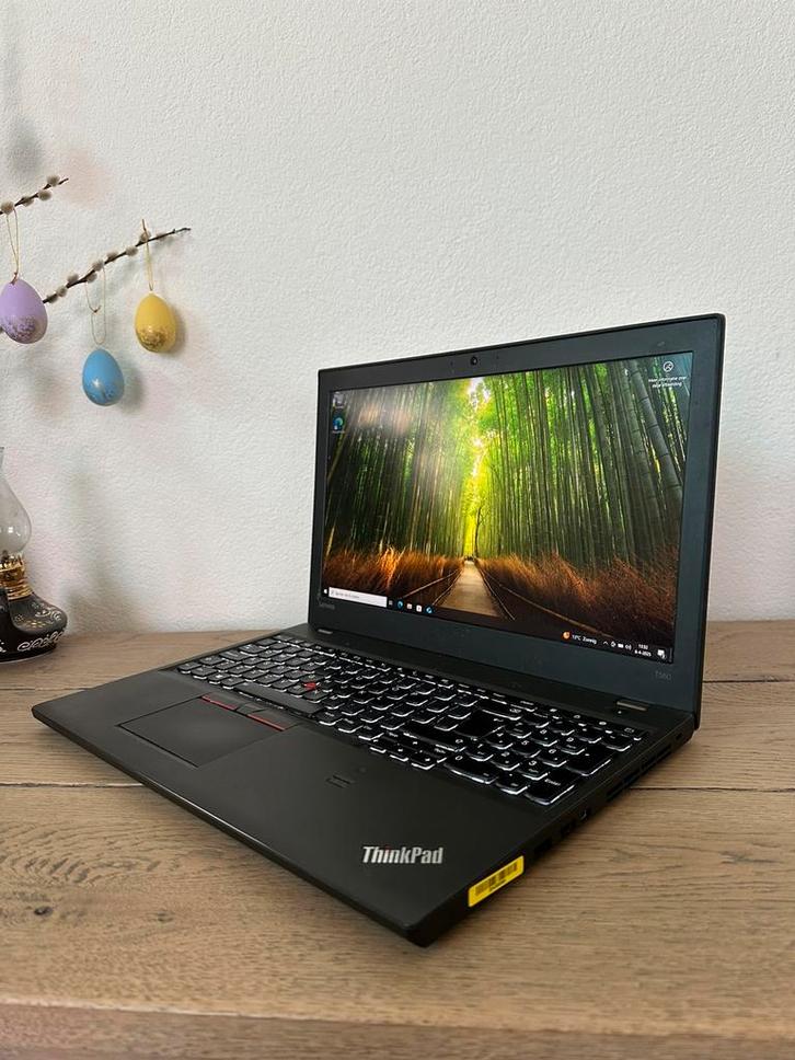 Lenovo ThinkPad T560 | i5-6300U | 8GB RAM | 256GB SSD|Win10, Computers en Software, Windows Laptops, Zo goed als nieuw, 15 inch
