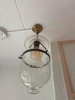 Plafondlamp met Gravure, Huis en Inrichting, Ophalen, Gebruikt, Glas, Minder dan 50 cm