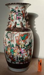Grote Chinese Nanking Vaas China Chinees, Ophalen of Verzenden