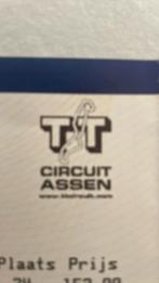 TT assen zondag, Tickets en Kaartjes, Sport | Overige, Eén persoon, Juni