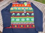 Jean Pascale blauwe heren kersttrui maat M, Kleding | Heren, Nieuw, Ophalen of Verzenden, Jean Pascale, Maat 48/50 (M)
