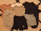 NIEUW EN ZGAN pakket rompers STRECH 74 80 jongen, Kinderen en Baby's, Babykleding | Maat 74, Ophalen of Verzenden, Jongetje of Meisje