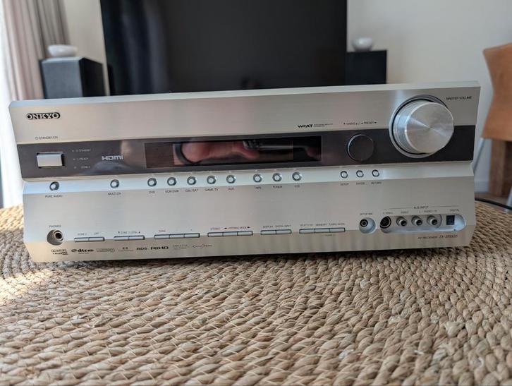 Onkyo TX-SR605 AV Receiver, Audio, Tv en Foto, Versterkers en Receivers, Zo goed als nieuw, 120 watt of meer, Onkyo, Ophalen