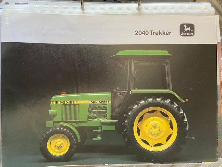 Tractorfolders, Boeken, Catalogussen en Folders, Zo goed als nieuw, Ophalen of Verzenden