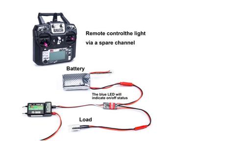 30A Rc Tx Gecontroleerde Relais Elektronische Switch Schakel, Hobby en Vrije tijd, Modelbouw | Radiografisch | Auto's, Nieuw, Onderdeel