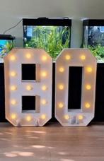 Lichtcijfers 80 te huur voor €40, Ophalen, Zo goed als nieuw, Overige