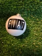 Witte kerstbal Fiat, Verzamelen, Merken en Reclamevoorwerpen, Ophalen of Verzenden, Nieuw