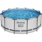 Moet weg Bestway Steel Pro MAX Zwembad 336x122 en zandfilter, Tuin en Terras, Rond, 300 cm of meer, Zo goed als nieuw, Opzetzwembad