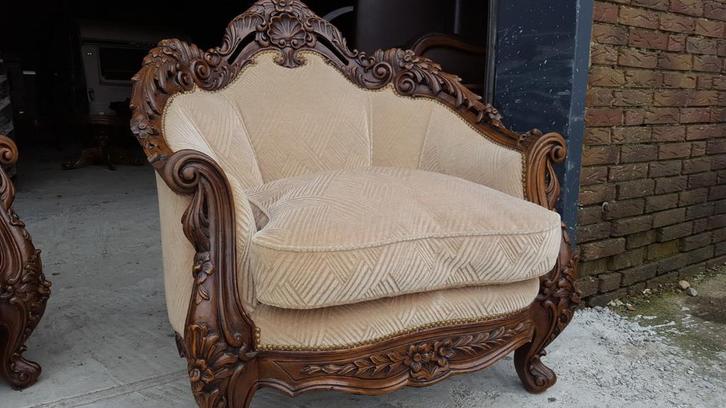 Lodewijk bankstel MEUBELEN, Antiek en Kunst, Antiek | Meubels | Stoelen en Banken, Ophalen