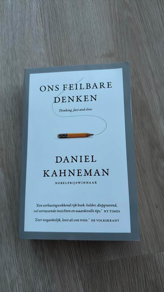 Daniel Kahneman - Ons feilbare denken, Boeken, Psychologie, Zo goed als nieuw, Ophalen of Verzenden