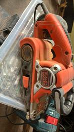 Black en decker schuurmachine, Ophalen of Verzenden, Gebruikt, Minder dan 600 watt, Vlakschuurmachine
