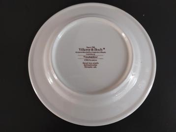 troubadour villeroy en boch bord bordje als nieuw beschikbaar voor biedingen