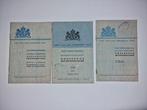 3 delen ontwerpvoorschrift onderhoud mv 1945, Tweede Wereldoorlog, Ophalen of Verzenden, Zo goed als nieuw, Landmacht