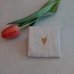 Tegeltje met een gouden hart., Ophalen of Verzenden, Nieuw