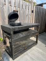 Buitenkeuken / bbq keuken / tafel  excl kanmado, Tuin en Terras, Buitenkeukens, Ophalen, Gebruikt, Houtskool, Zelf gemaakt