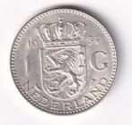 1 Gulden 1954 Prachtig, Postzegels en Munten, Munten | Nederland, 1 gulden, Koningin Juliana, Verzenden, Zilver
