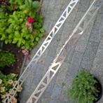 2 tegelprofielen rvs hoogte 10mm breedte 300cm samen € 30,-, Doe-het-zelf en Verbouw, IJzerwaren en Bevestigingsmiddelen, Ophalen