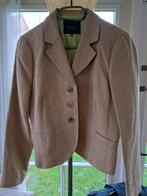 Okergeel linnen katoen jasje Vanilia 40, Kleding | Dames, Verzenden, Zo goed als nieuw, Maat 38/40 (M), Geel