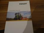 4X Fendt rupstrekkers folders, Verzenden, Nieuw, Folder