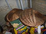 twee vintage   rotan  wandmanden, Ophalen of Verzenden