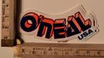 Vintage sticker O'Neal skiën snowboard motorcross crossmotor, Verzamelen, Stickers, Ophalen of Verzenden, Zo goed als nieuw