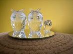 Swarovski beeldjes uilen (set), Verzamelen, Swarovski, Ophalen of Verzenden, Zo goed als nieuw