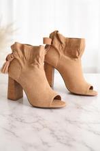 Enkellaarzen / pumps, H&m Maat 39, Verzenden, Beige, Lage of Enkellaarzen, Zo goed als nieuw