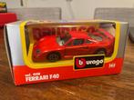 Bburago, Ferrari F40, nr. 4108, Ophalen of Verzenden, Zo goed als nieuw, Auto, Overige merken