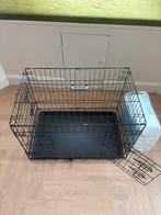 Dog Crate (48x48x75) Small/Mid size puppies + pee pads, Ophalen, Zo goed als nieuw