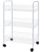 Excellent Houseware Keukentrolley 3 manden van 20 voor 13, Overige materialen, -, -, Rond