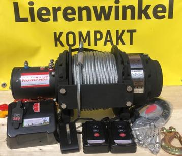 Hijslier 1,8 Ton  12 V 24V KOMPAKT ME 18 24,5mkabel 9.2mm  beschikbaar voor biedingen