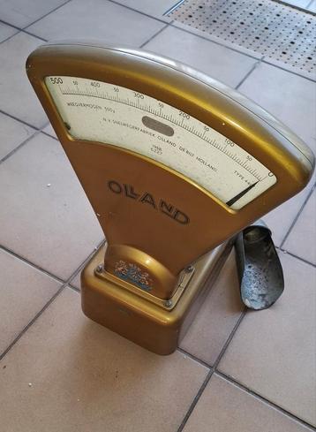 Oude Oilland Weegschaal beschikbaar voor biedingen