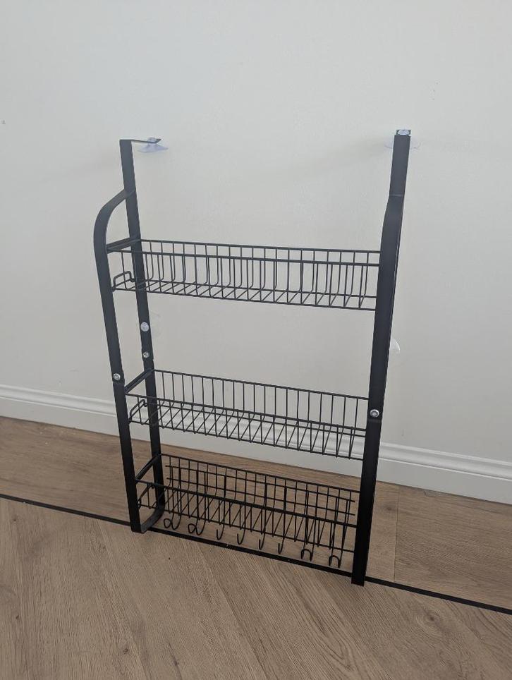 Kitchen organizer rack - hangend keukenrek, Huis en Inrichting, Keuken | Keukenbenodigdheden, Zo goed als nieuw, Ophalen