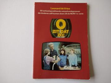 oud schoolboekje natuurkunde O zit dat zo! Leonard de Vries beschikbaar voor biedingen